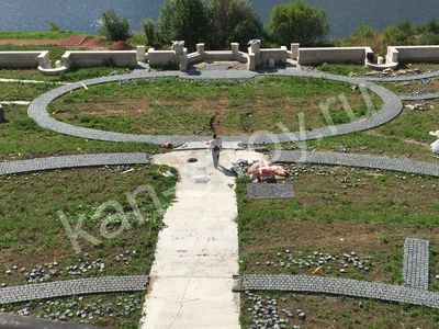 Укладка тротуарной плитки